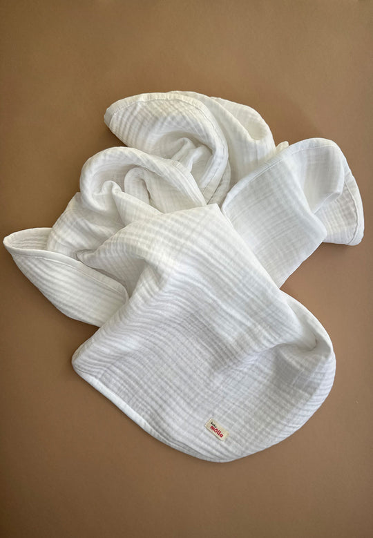 White Muslin Baby Box