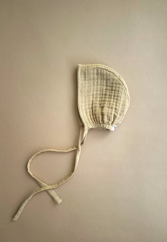 Brown Muslin Baby Box