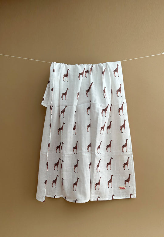 Giraffes ~ 100x100 Cotton ~ Wrap