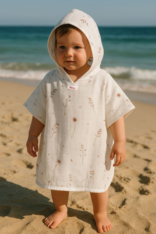 Spring Muslin Poncho