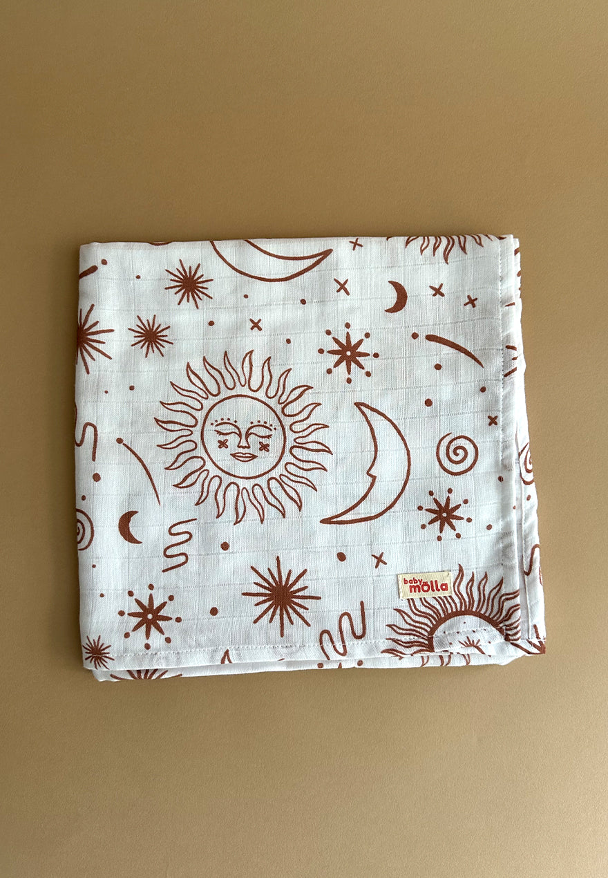 Celestial Brown ~ 120x120 ~ Wrap