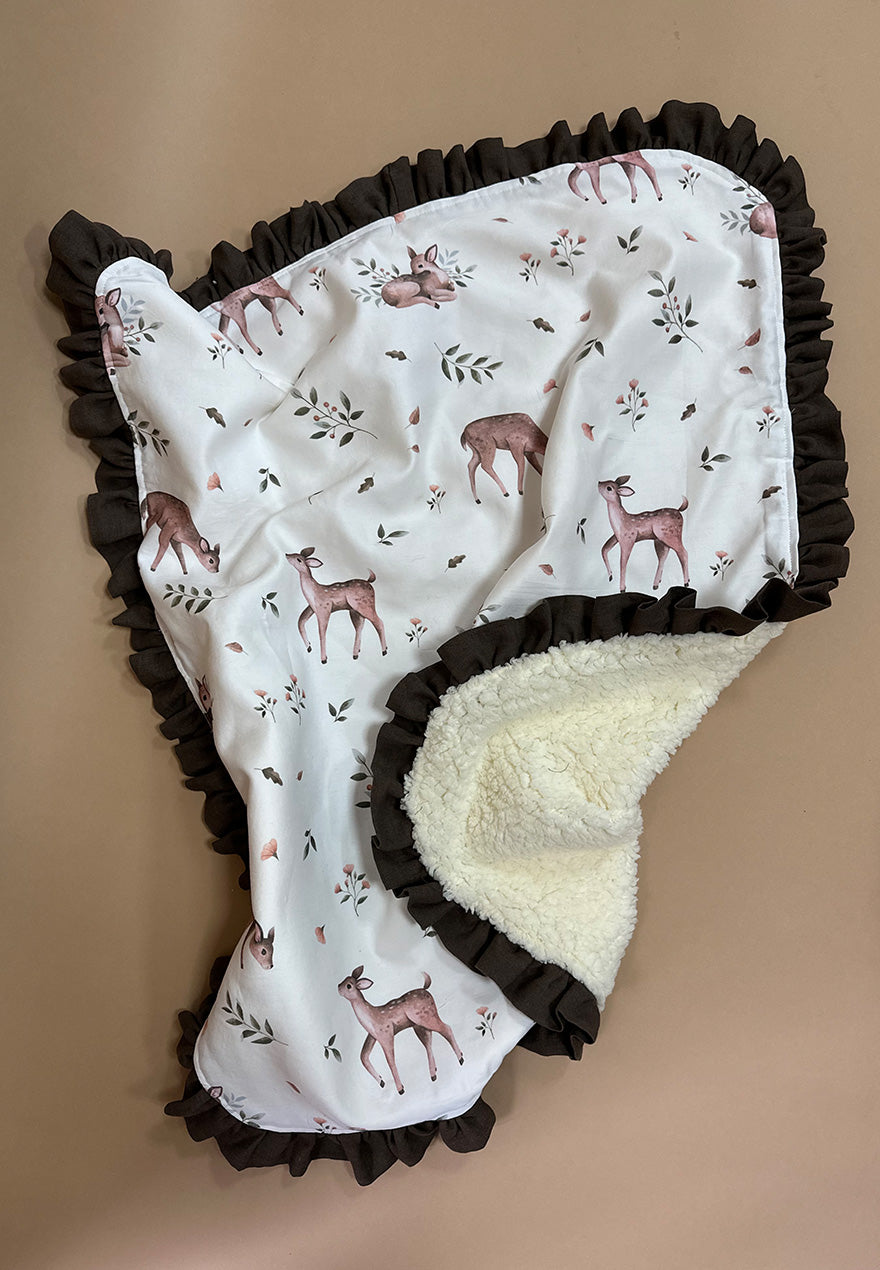 Fole 2 në 1 + batanije ~ Doe Baby Nest + Blanket