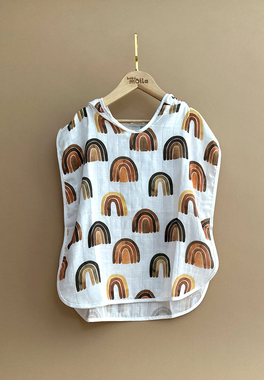 Muslin Rainbows Poncho