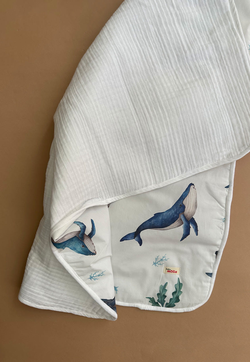 Whale Blanket 2in1