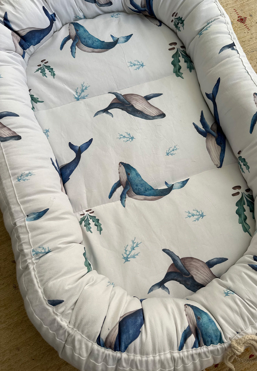 Whale baby Nest - 2 in 1