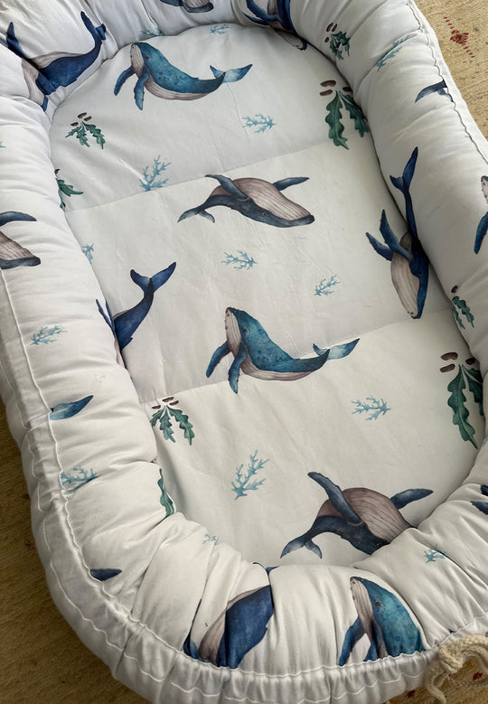 Whale baby Nest - 2 in 1