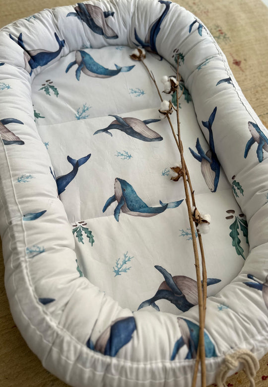 Whale baby Nest - 2 in 1