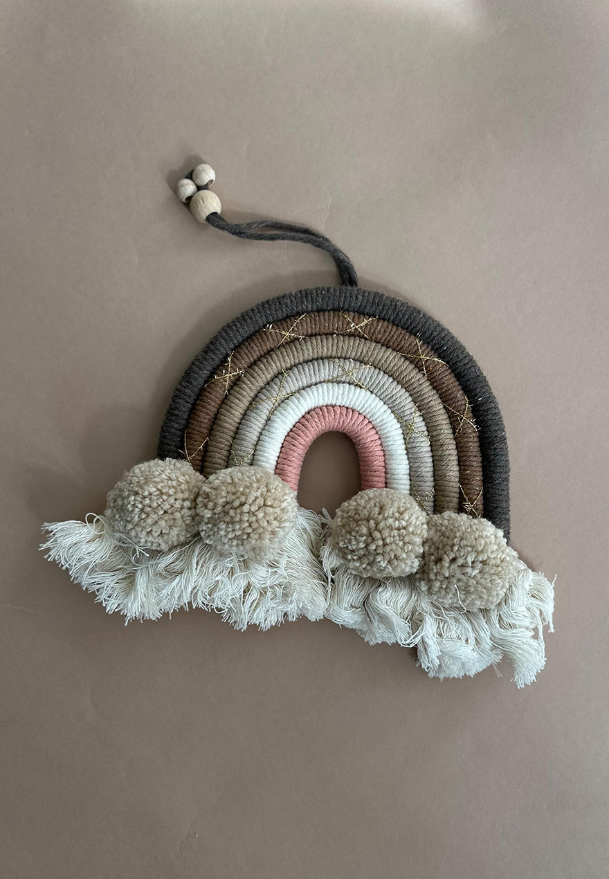 Brown Macrame Rainbow