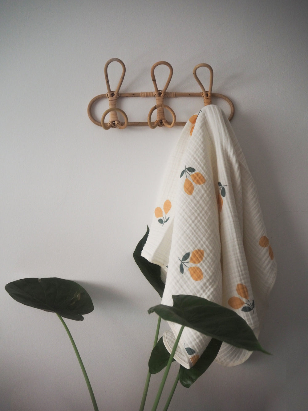 4 Layer Muslin Blanket ~ Lemons