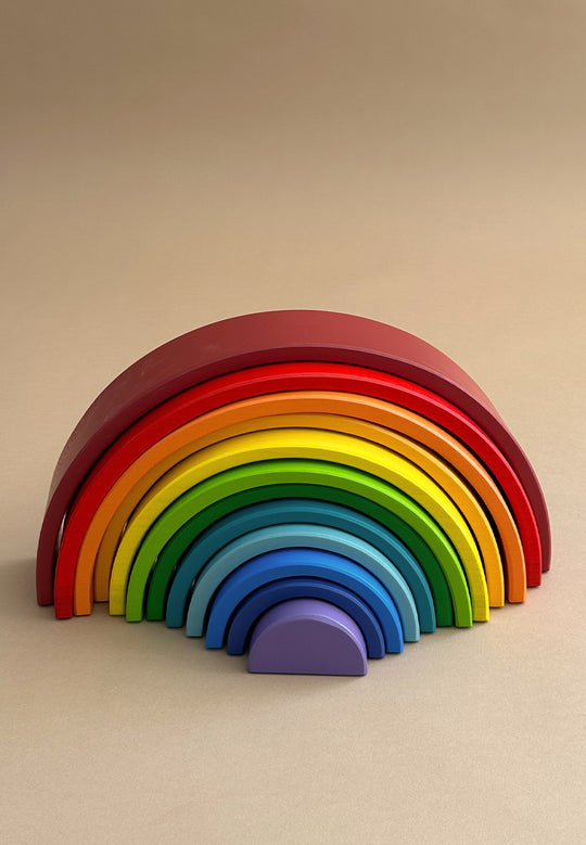 Wooden Rainbow - 12 stacks