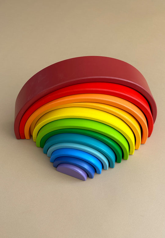 Wooden Rainbow - 12 stacks