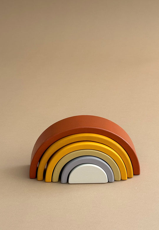 Wooden Rainbow - 6 stacks