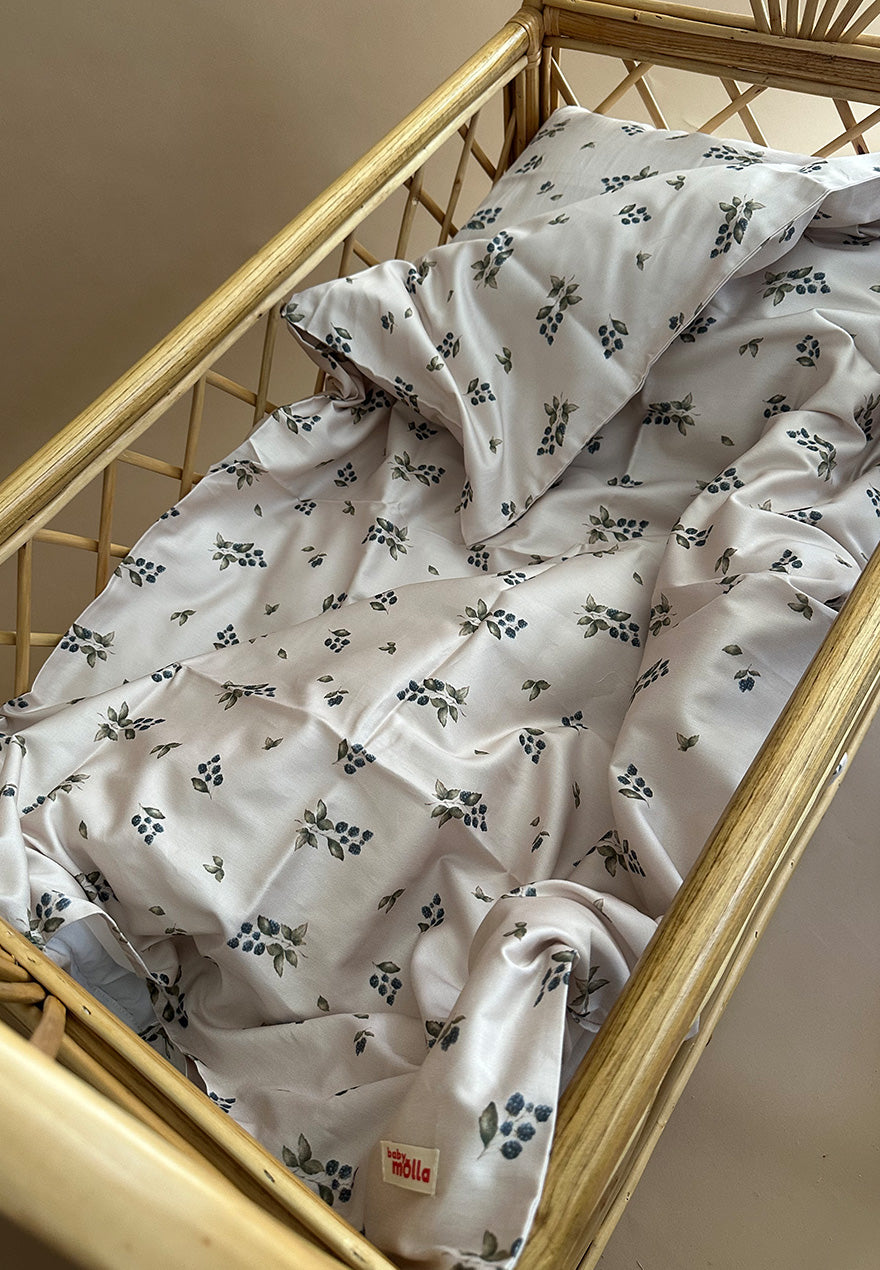 Berry duvet cover + pillow case
