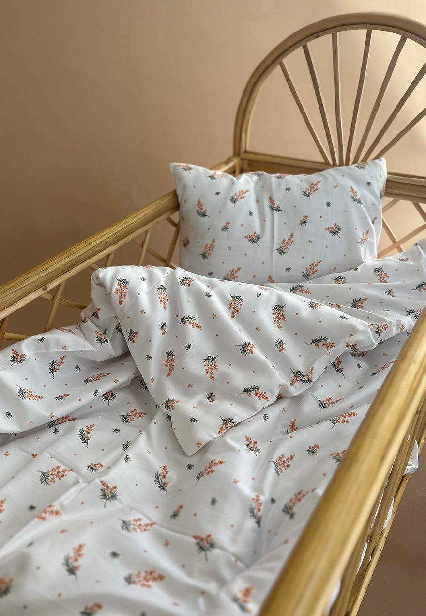 Mimosa duvet cover + pillow case