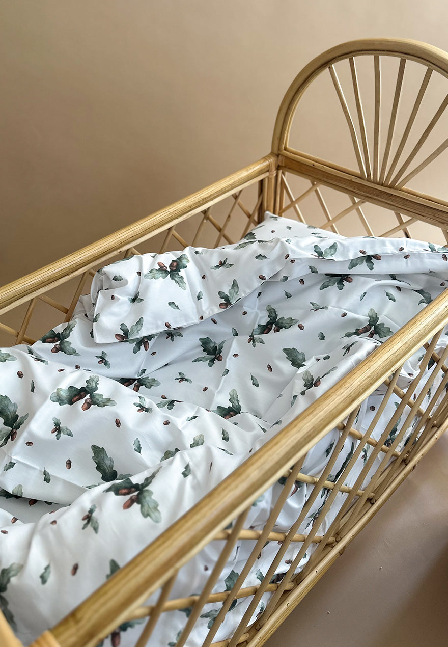 Oak duvet cover + pillow case