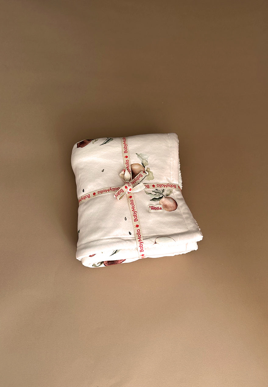 Apples Plush Blanket 2in1