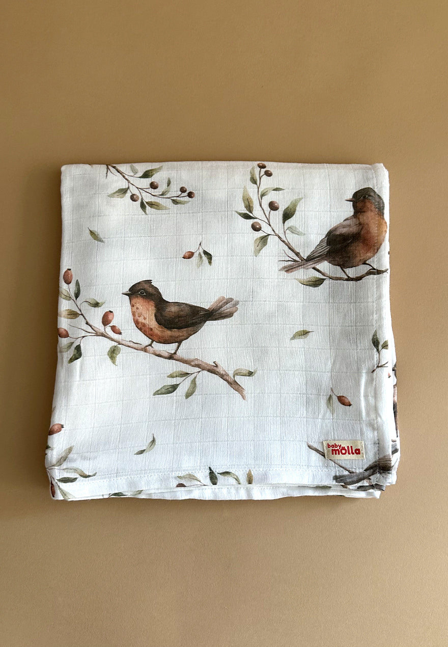Birds ~ 120x120 ~ Wrap