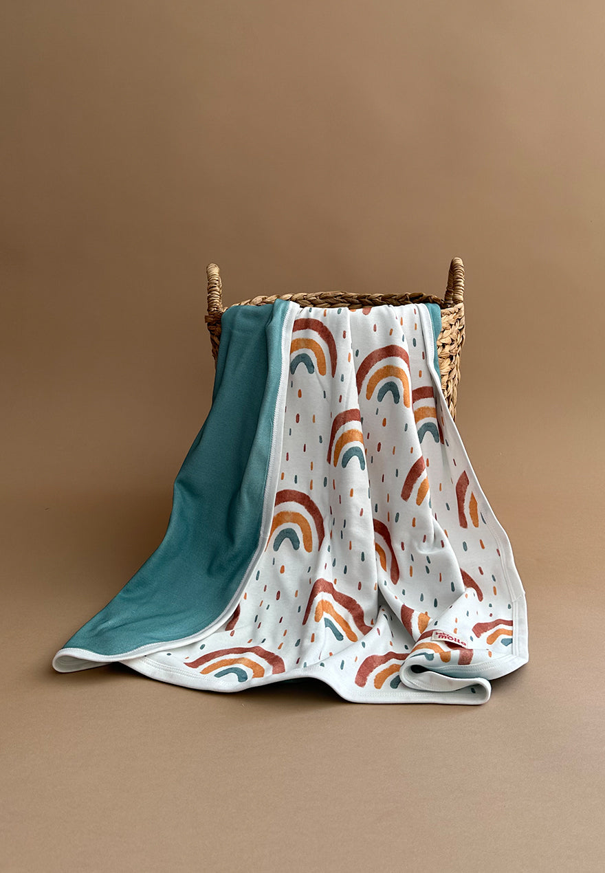 Rainbow Blanket / Rainbowl Batanije dy anësore