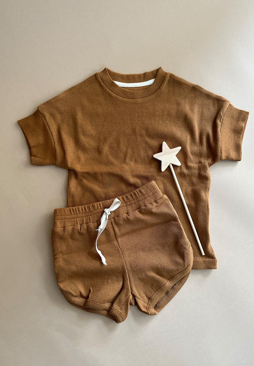 Brown Miami summer set