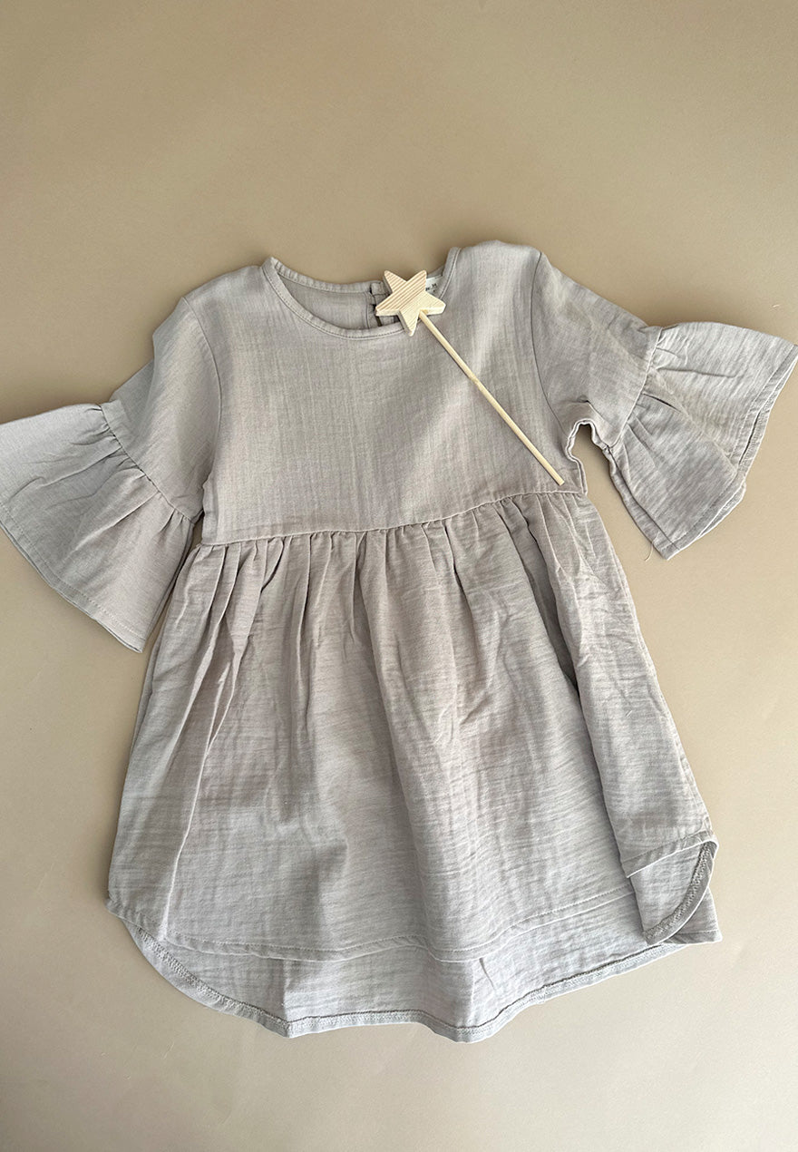Muslin Brown Dress