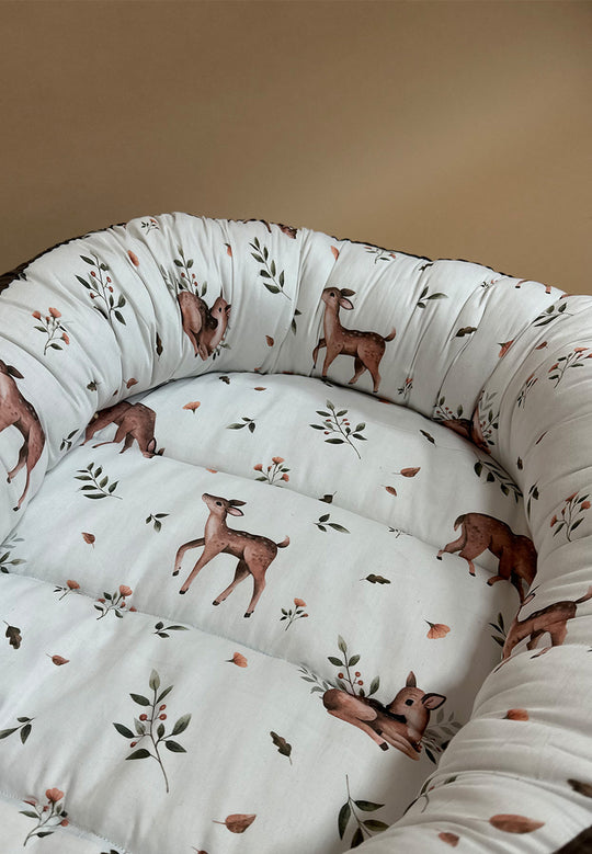 Fole 2 në 1 + batanije ~ Doe Baby Nest + Blanket