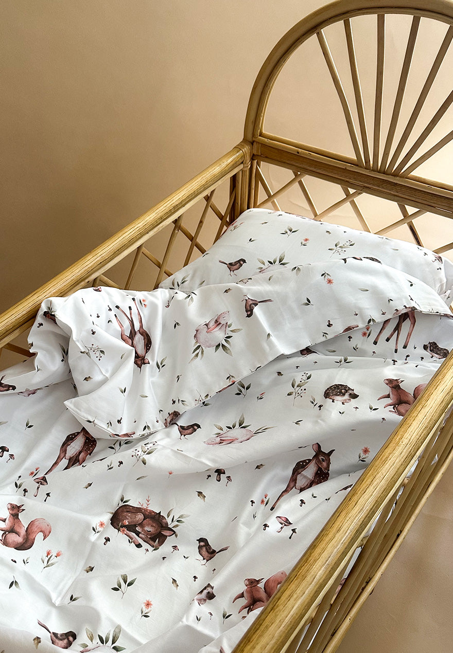 Forest duvet cover + pillow case