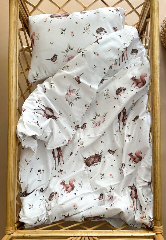 Forest duvet cover + pillow case