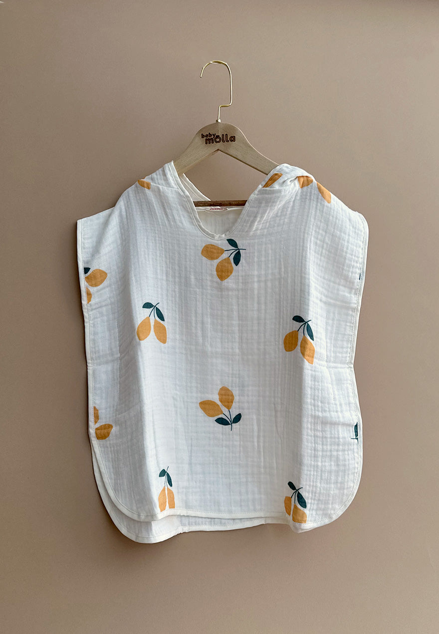 Muslin Lemon Poncho