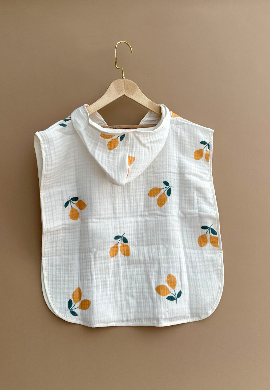 Muslin Lemon Poncho