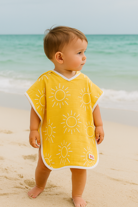 Sun Muslin Poncho