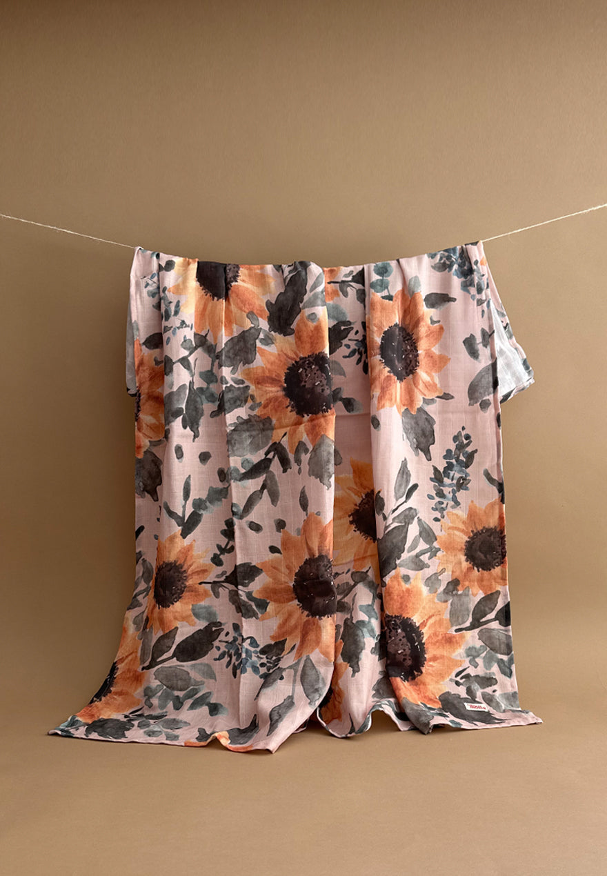 Sunflowers 2~ 120x120 ~ Wrap