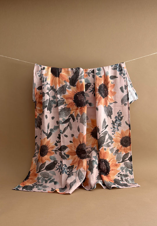 Sunflowers 2~ 120x120 ~ Wrap