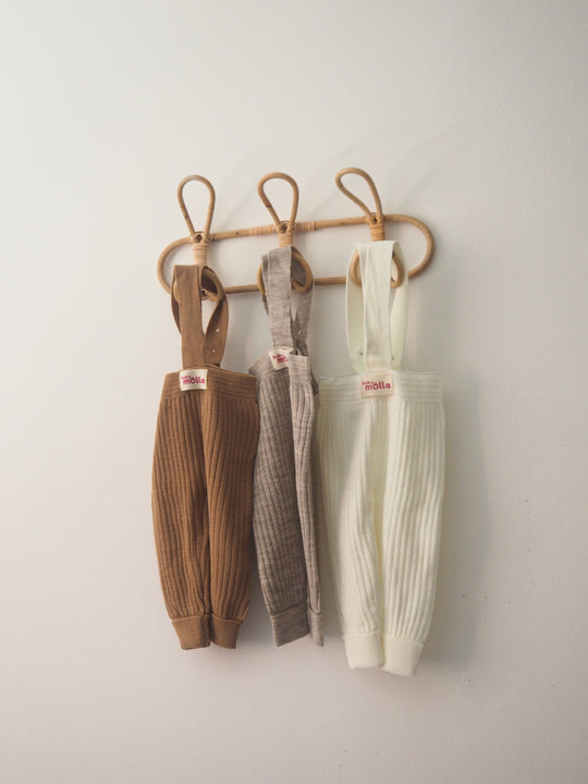 Pantollone me rrypa - Taupe