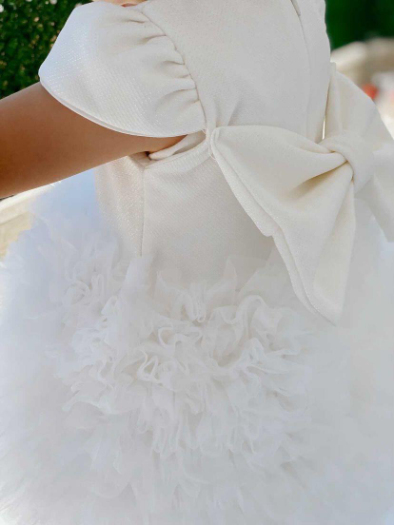 White Evening Dress