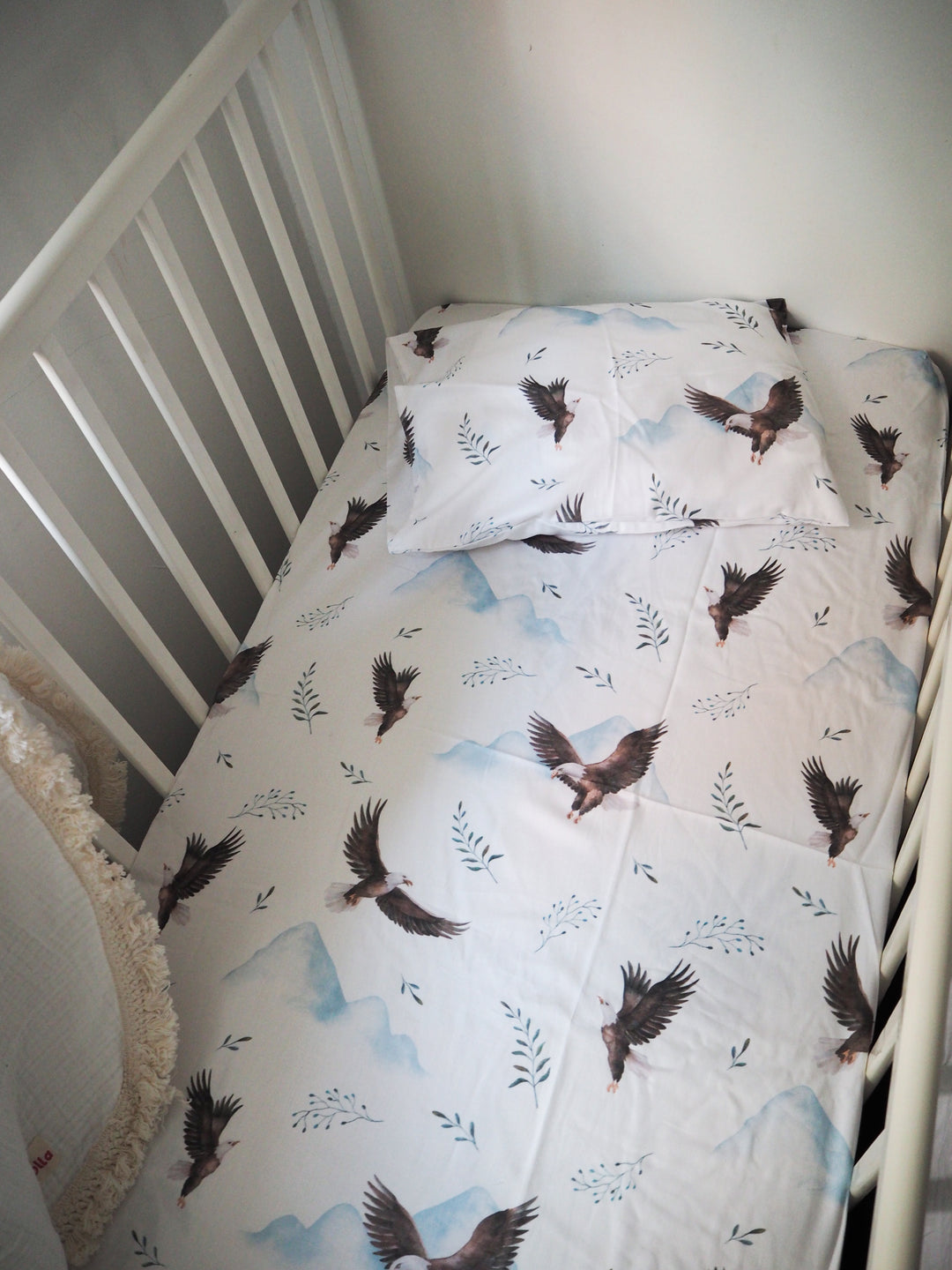 Eagle Crib sheet + pillow case