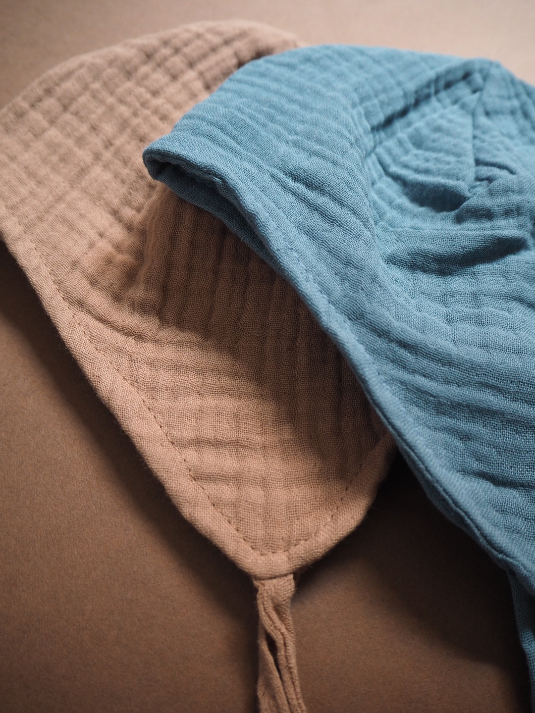 Blue Muslin Bonnet
