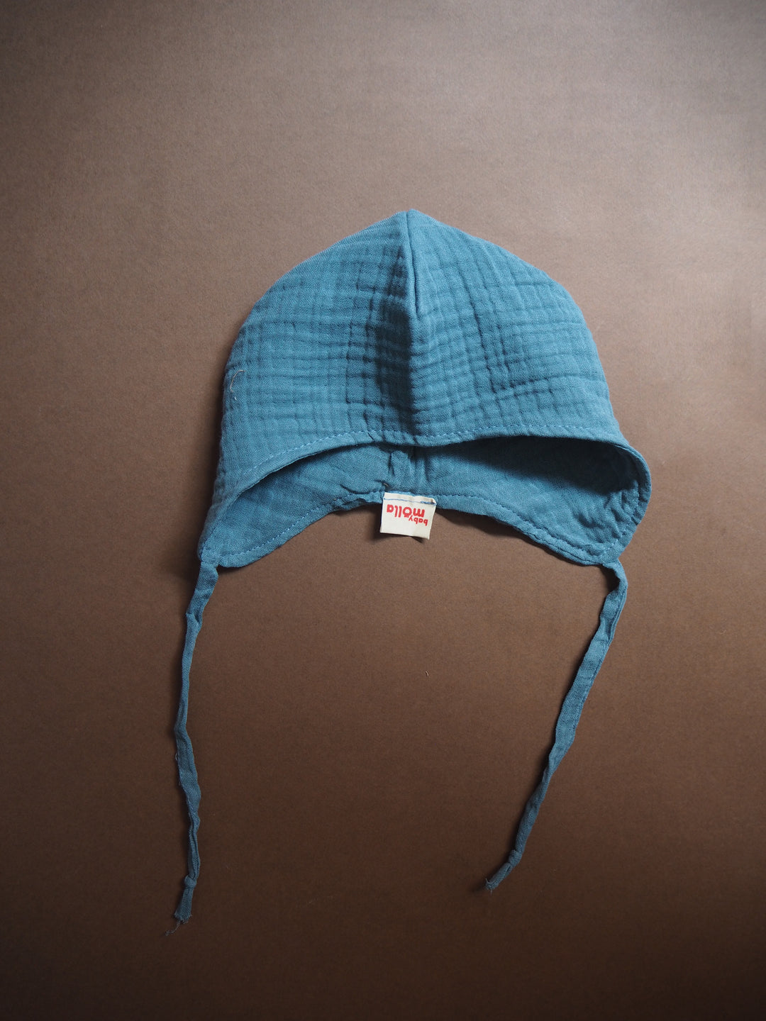 Blue Muslin Bonnet
