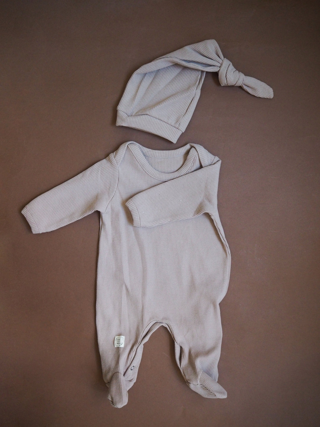 Natural Beige Overall + hat
