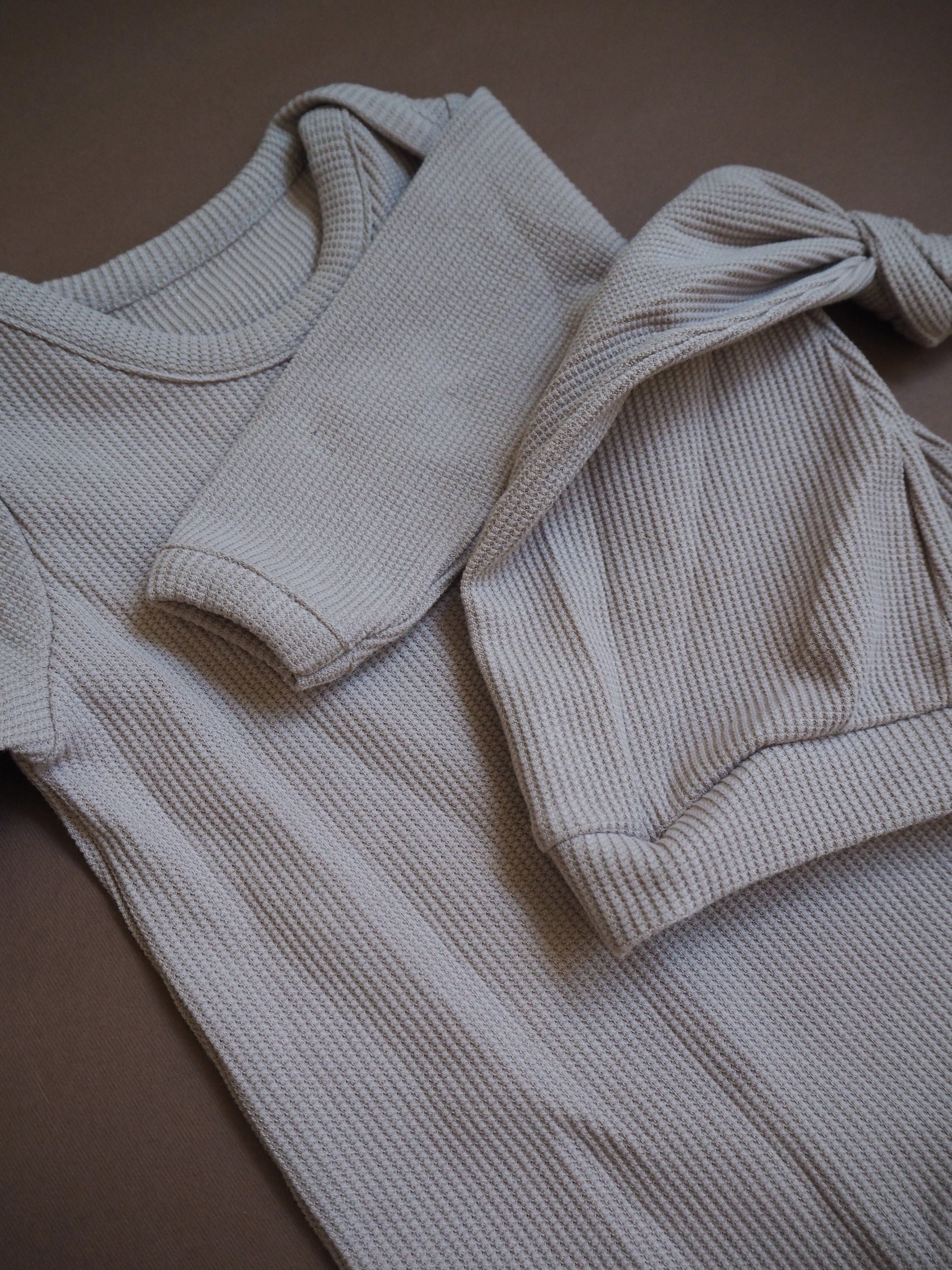 Natural Beige Overall + hat