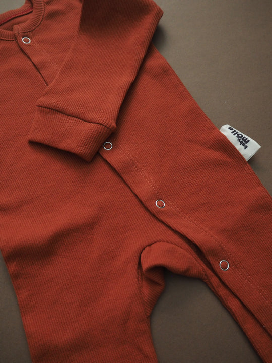 Ribbed Cinnamon Overall