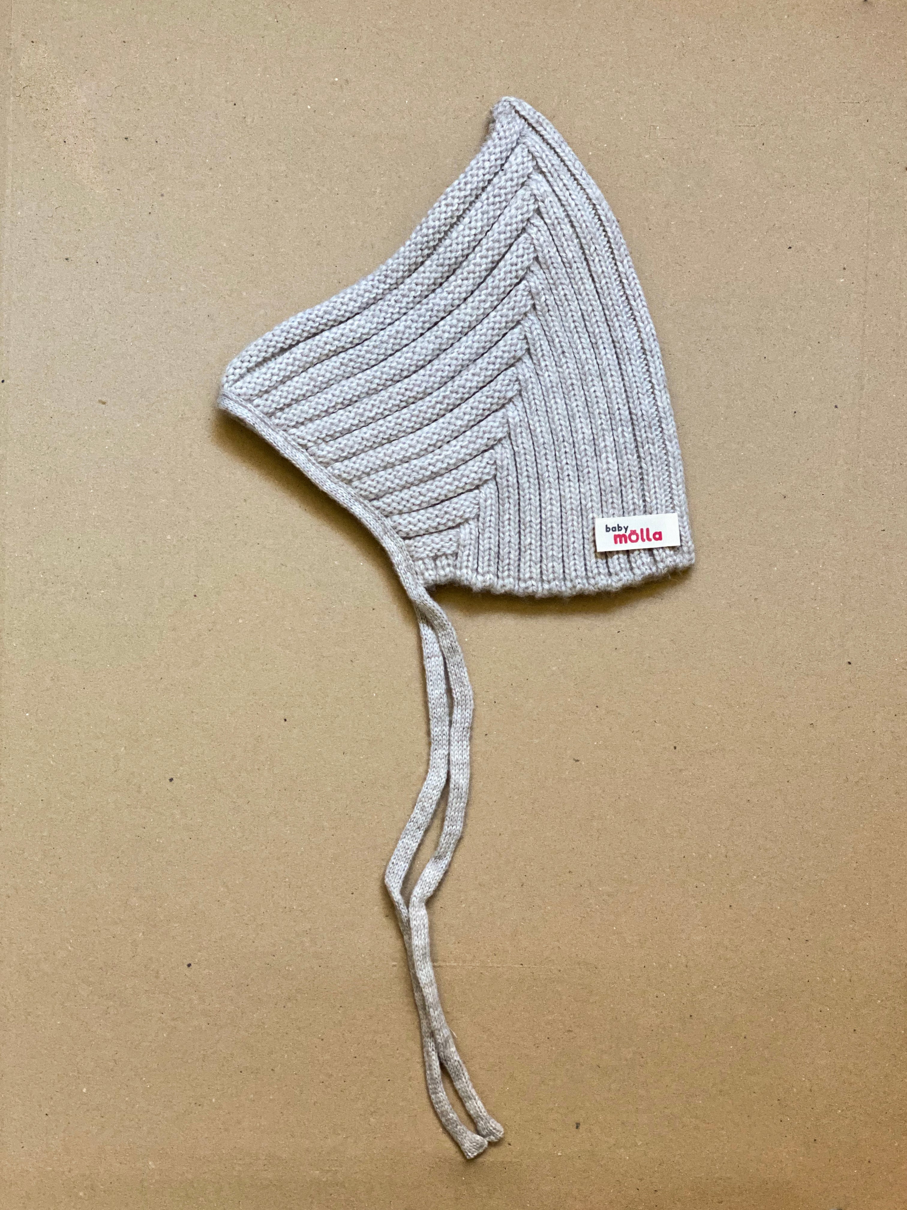 Taupe Pixie Beanie Mushroom